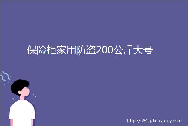 保险柜家用防盗200公斤大号